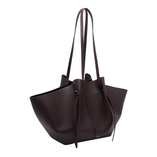 26FW 유제피 숄더백 LARGE MOCHI PEBBLE GRAIN LEATHERL078 BROWN - YUZEFI