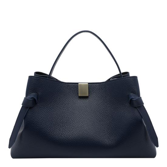 26FW 유제피 토트백 GYOZA PEBBLE GRAIN LEATHERL063 BLUE