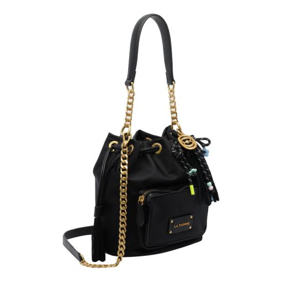26FW 라캐리 숄더백 162MEB575 NYEBLACK - LA CARRIE