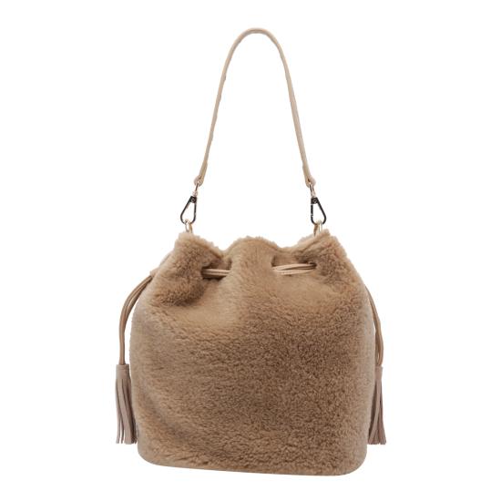 26FW 라캐리 숄더백 162MEB423 FUETAUPE BEIGE - LA CARRIE