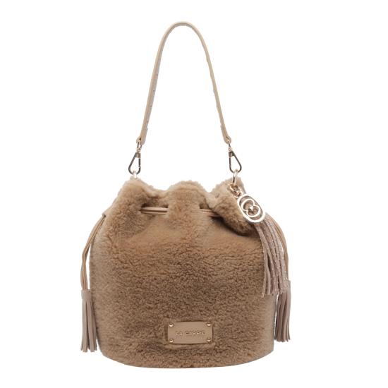 26FW 라캐리 숄더백 162MEB423 FUETAUPE BEIGE