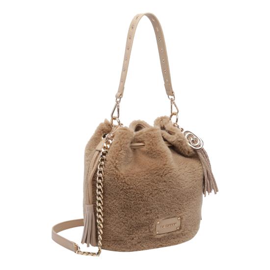 26FW 라캐리 숄더백 162MEB423 FUETAUPE BEIGE - LA CARRIE