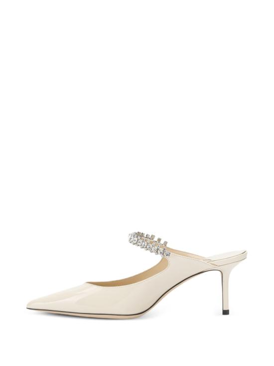 26FW 지미추 힐/펌프스 BING65PAT LINEN BIANCO - JIMMY CHOO