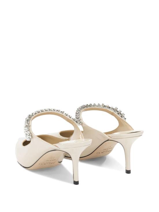 26FW 지미추 힐/펌프스 BING65PAT LINEN BIANCO - JIMMY CHOO