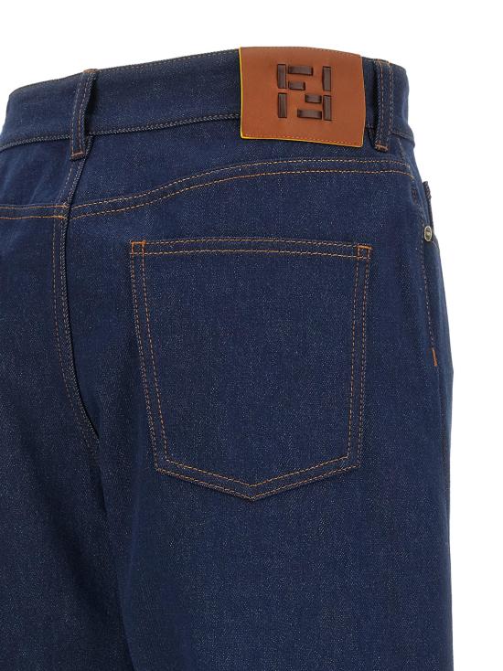 26SS 펜디 데님 팬츠 FE332814BM BLUE - FENDI