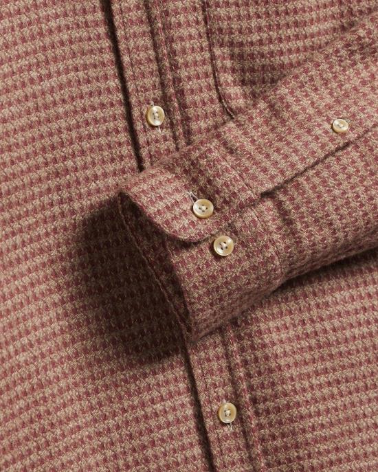  포르투기스플란넬 셔츠 포르투갈 플란넬 추상 피에드 풀  클레이 - PORTUGUESE FLANNEL