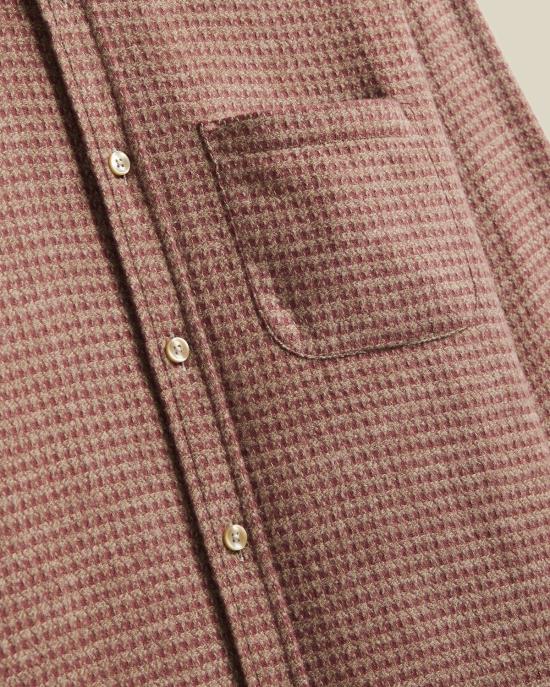  포르투기스플란넬 셔츠 포르투갈 플란넬 추상 피에드 풀  클레이 - PORTUGUESE FLANNEL