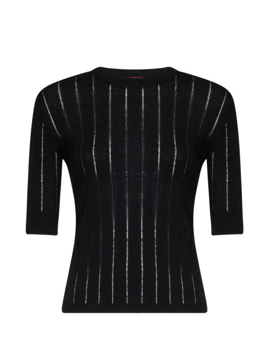26FW 막스마라 스튜디오 반팔 티셔츠 RAGNO011 Black