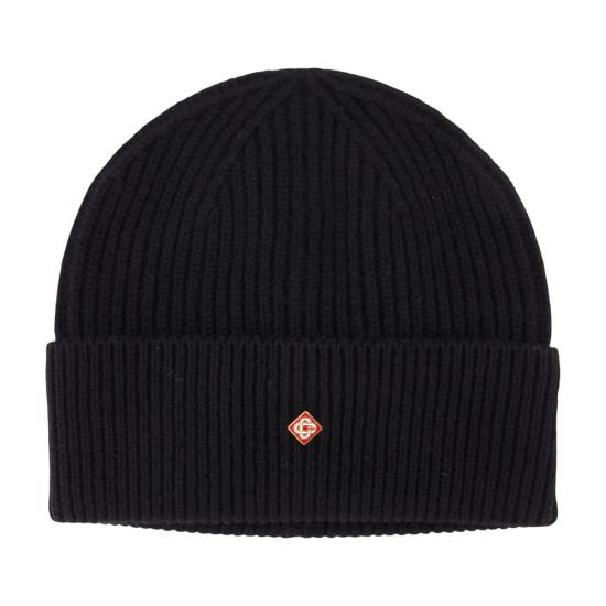 26FW 카사블랑카 비니 AHAT09002 BLACK