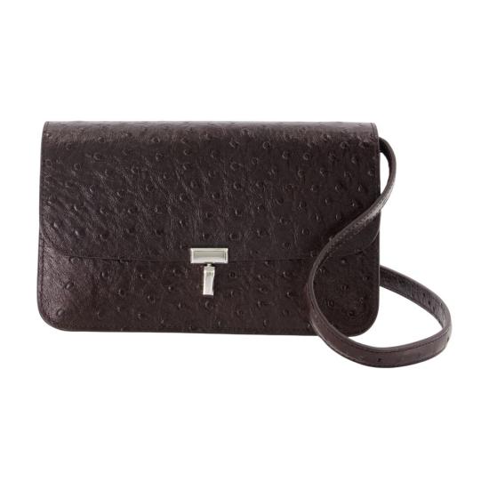26FW 토템 크로스백 264WAL0140LE0241027 BURGUNDY