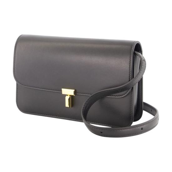 26FW 토템 크로스백 264WAL0140LE0206001 BLACK - TOTEME