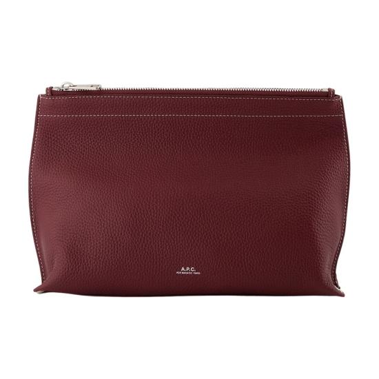 26FW 아페쎄 클러치/파우치 PXCBCF63023GAE BURGUNDY