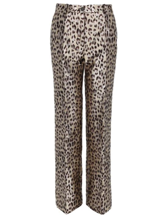 25FW 파로쉬 스트레이트 팬츠 D232493 COLEON853 ANIMALIER