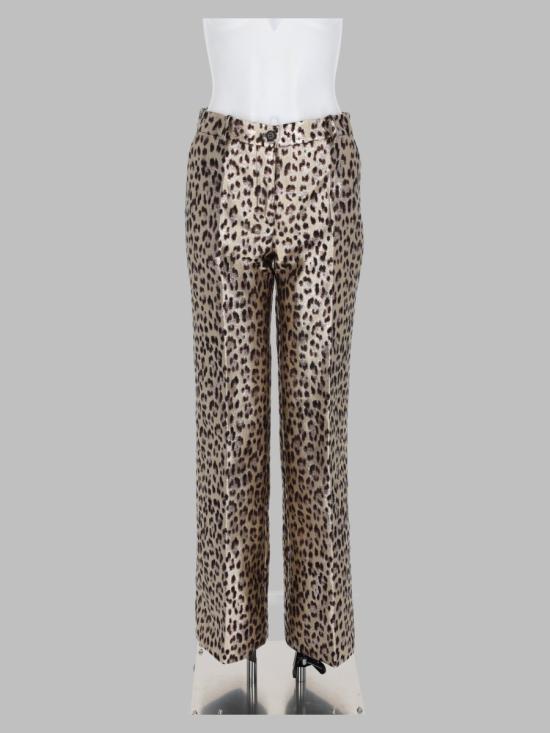 25FW 파로쉬 스트레이트 팬츠 D232493 COLEON853 ANIMALIER - PAROSH