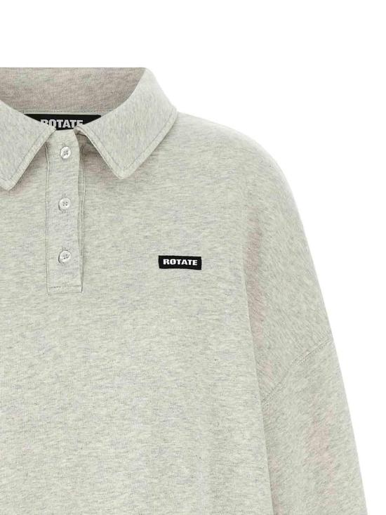 26FW 로테이트 바이 크리스텐슨 폴로 티셔츠 116373E18 WHITE - ROTATE BY BIRGERCHRISTENSEN