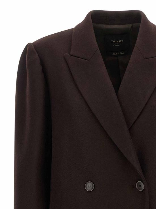 26FW 트윈셋 트렌치 코트 262TP245013411 Brown - TWINSET