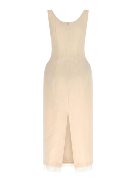 26FW 마그다뷰트림 미디 원피스 112726CREAM Beige - MAGDA BUTRYM