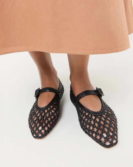  로플러랜달 힐/펌프스 로플러 랜달 주니아 메리 제인 플랫 블랙 - LOEFFLER RANDALL