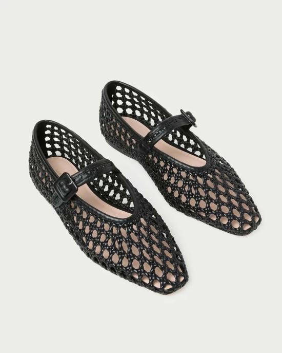  로플러랜달 힐/펌프스 로플러 랜달 주니아 메리 제인 플랫 블랙 - LOEFFLER RANDALL