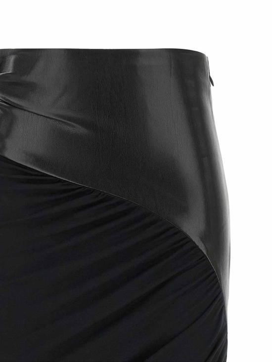 26FW 안다마네 미디 스커트 T200321ATJV053 BLACK - ANDAMANE
