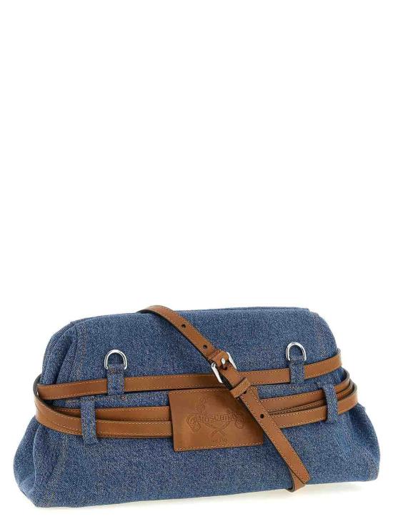 26FW 모스키노 클러치/파우치 MC4039PP1POO170A Blue - MOSCHINO