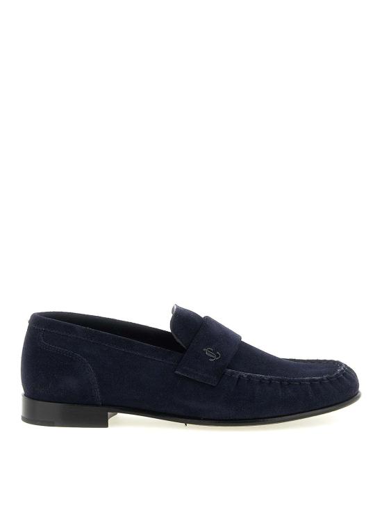 26FW 지미추 로퍼 ELLISLOAFERFSUEMARINE BLUE