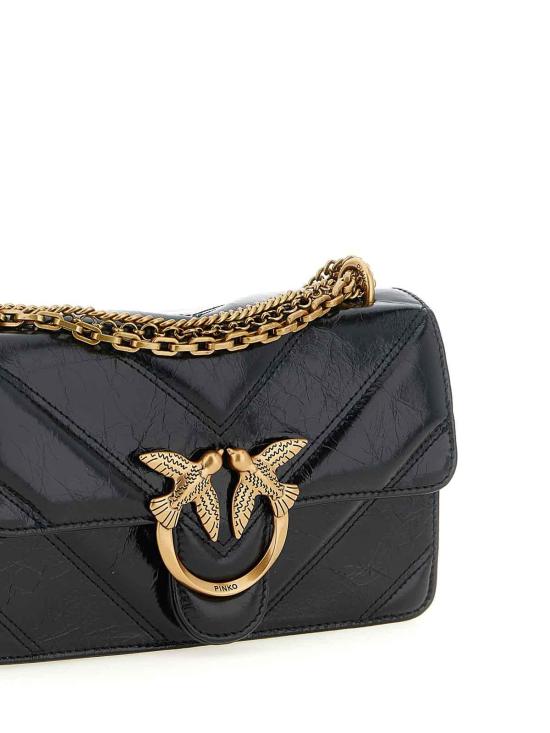 26FW 핑코 크로스백 107624A2JCZ99Q BLACK - PINKO