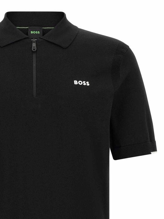 26FW 휴고보스 폴로 티셔츠 50558344001 Black - HUGO BOSS