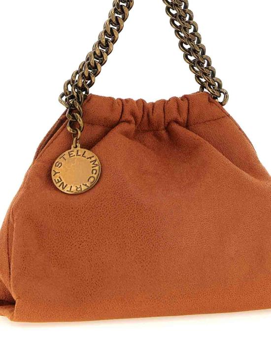 26FW 스텔라 맥카트니 팔라벨라 드로스트링 숄더백 7B0144WP07357510 ORANGE - STELLA MCCARTNEY