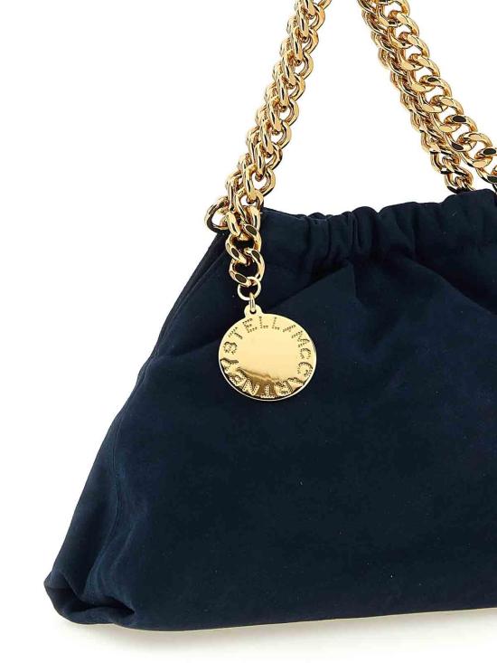 26FW 스텔라 맥카트니 팔라벨라 드로스트링 숄더백 7B0144WP05434000 BLUE - STELLA MCCARTNEY