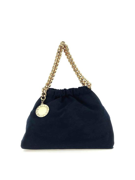 26FW 스텔라 맥카트니 팔라벨라 드로스트링 숄더백 7B0144WP05434000 BLUE