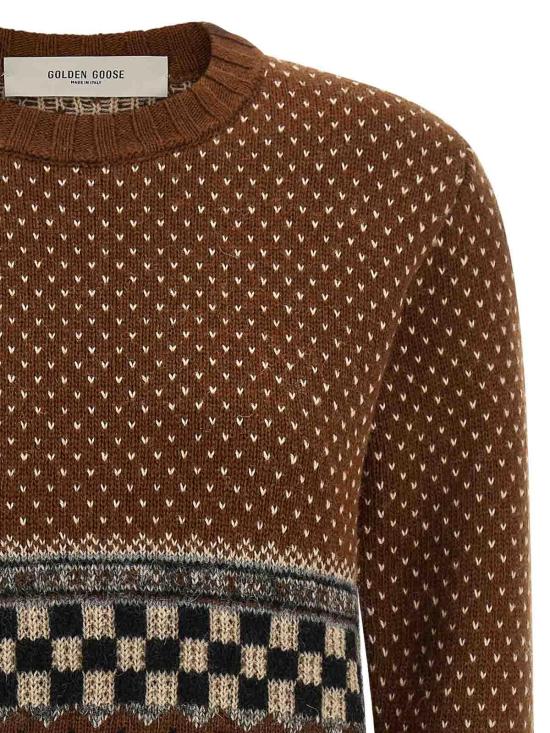 26FW 골든구스 탑 GWP01165P00267555718 Brown - GOLDEN GOOSE