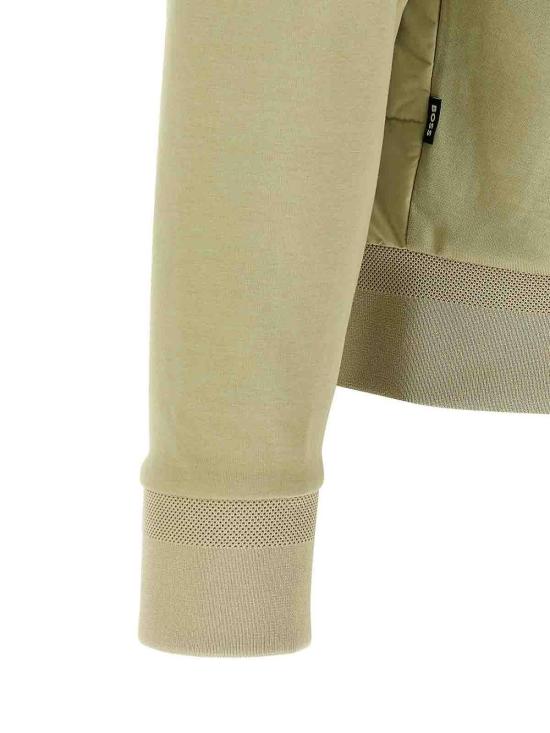 26FW 휴고보스 패딩 프론트 집업 봄버 자켓 50532767254 Green - HUGO BOSS