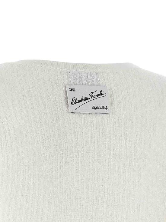 26FW 엘리자베타프랜치 미디 원피스 AM12S66E2360 White - ELISABETTA FRANCHI