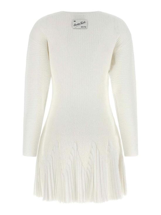 26FW 엘리자베타프랜치 미디 원피스 AM12S66E2360 White - ELISABETTA FRANCHI