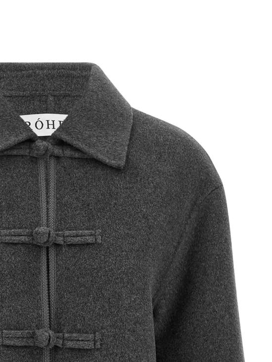 26FW 로에 트렌치 코트 42011409021 Grey - ROHE