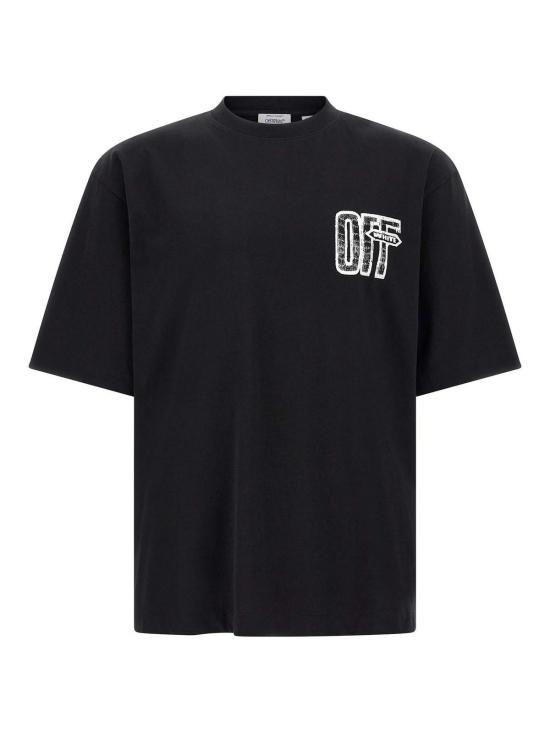 26FW 오프화이트 반팔 티셔츠 OMAA120F26JER00Y00001 Black