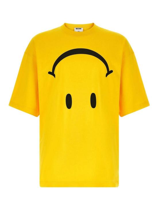 26FW 모스키노 반팔 티셔츠 070152411027 YELLOW