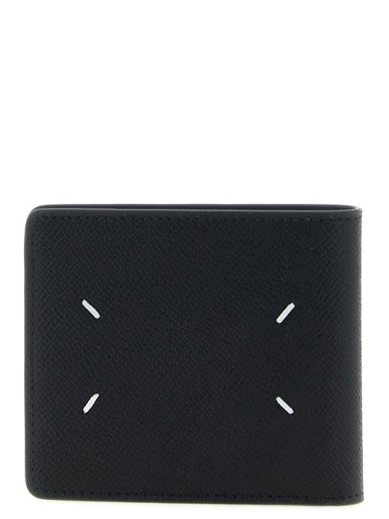 26FW 마르지엘라 4스티치 반지갑 SA1UI0016P4745T8013 BLACK - MAISON MARGIELA