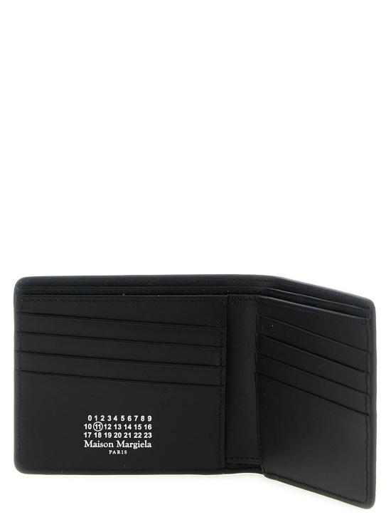 26FW 마르지엘라 4스티치 반지갑 SA1UI0016P4745T8013 BLACK - MAISON MARGIELA