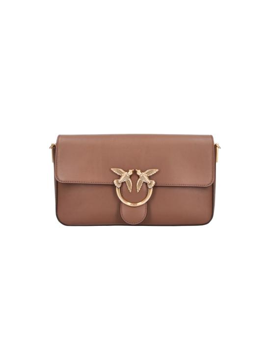 26FW 핑코 크로스백 107925 A2JG M37Q BROWN