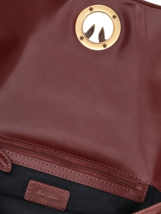26FW 핑코 크로스백 106022 A0F6 L88Q BROWN - PINKO