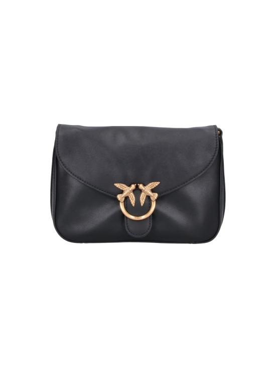26FW 핑코 크로스백 107656 A0QO Z99Q BLACK