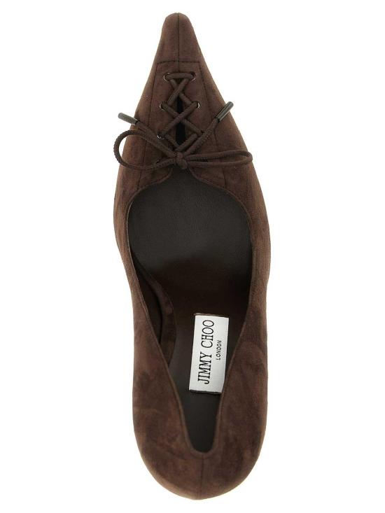 26FW 지미추 힐/펌프스 SCARLETT95SUECHOCOLATE BROWN - JIMMY CHOO