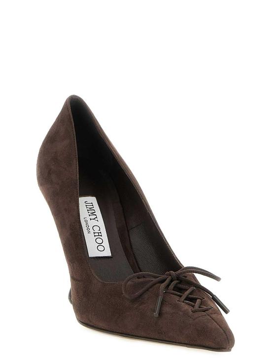 26FW 지미추 힐/펌프스 SCARLETT95SUECHOCOLATE BROWN - JIMMY CHOO