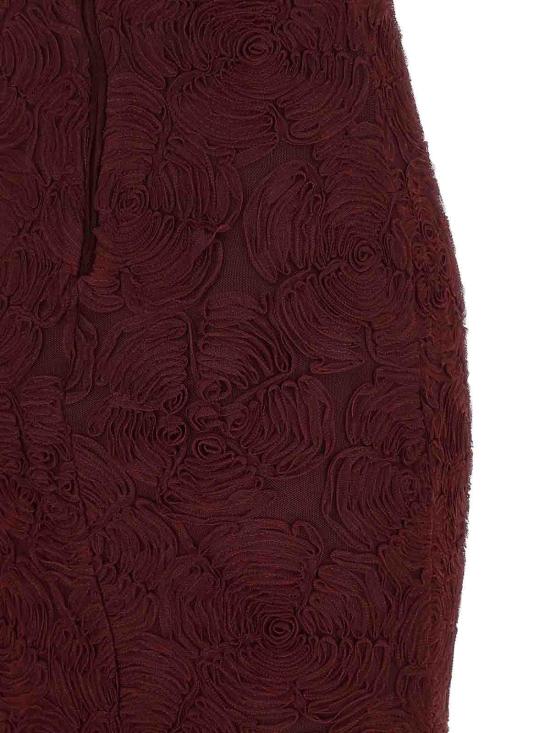 26FW 로테이트 바이 크리스텐슨 롱 원피스 116276E16 Dark Red - ROTATE BY BIRGERCHRISTENSEN