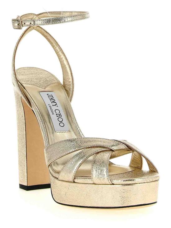 26FW 지미추 힐/펌프스 KOVE120DXBPLATINUM GOLD - JIMMY CHOO