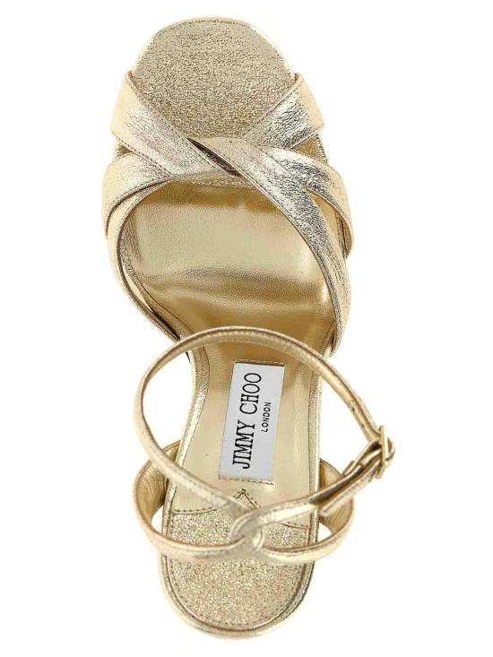 26FW 지미추 힐/펌프스 KOVE120DXBPLATINUM GOLD - JIMMY CHOO