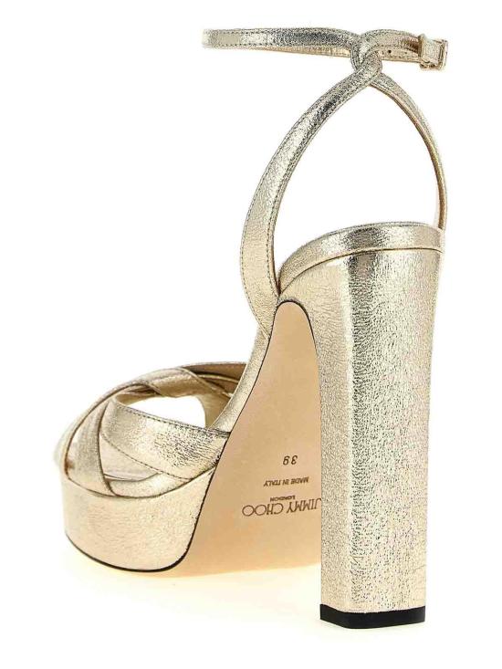 26FW 지미추 힐/펌프스 KOVE120DXBPLATINUM GOLD - JIMMY CHOO