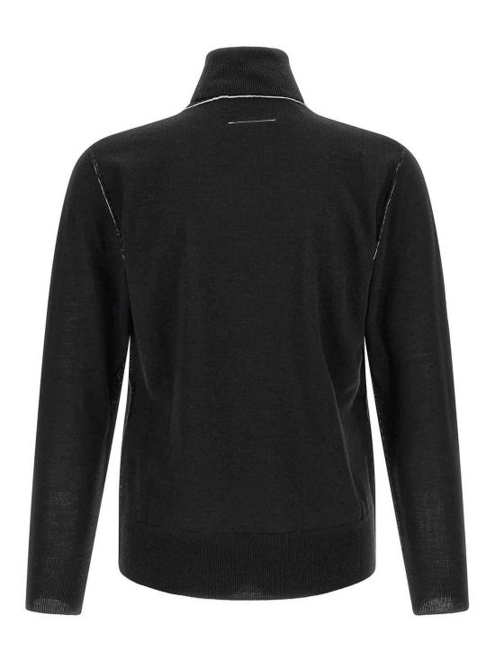 26FW MM6 메종마르지엘라 터틀넥 SH0HA0009M13037900 BLACK - MM6 MAISON MARGIELA